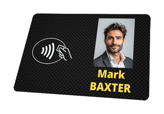 eMedia CS2 Standard Edition company card with picture & RFID encoding