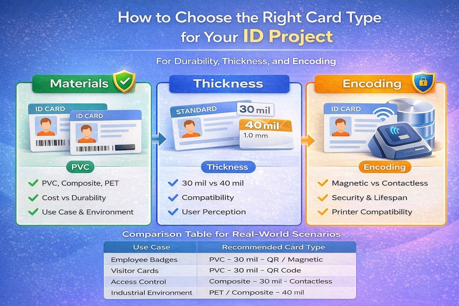 Multiple Id Card Types How to Choose the Right Card Type for Your ID Project – eMedia CS2 Shop
