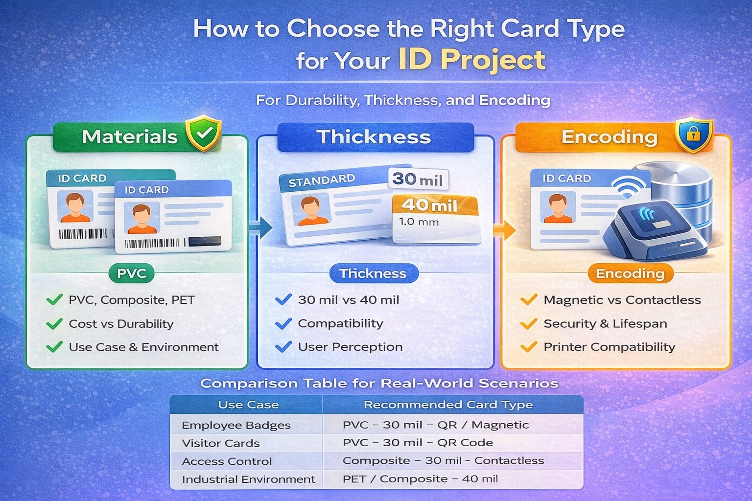 How to Choose the Right Card Type for Your ID Project - eMedia CS2 Shop